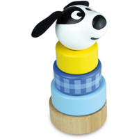 Small Wawa The Dog Stacking Game by Vilac