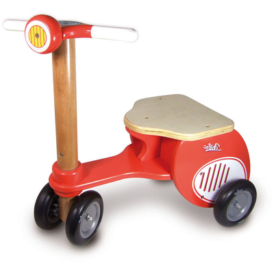 Red Scooter Tricycle by Vilac