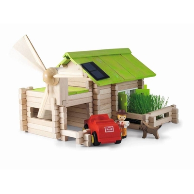 Ecological - 145 Piece Wooden Construction Set